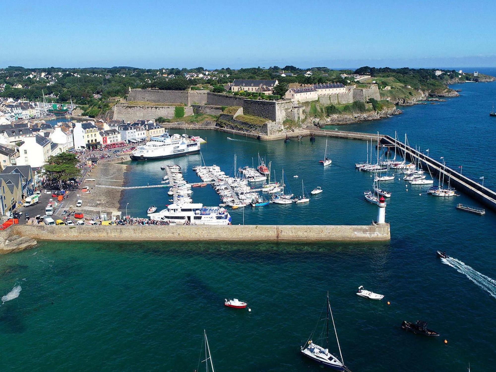 Studio Renove Avec Parking, Wifi, Proche Plage Et Centre - Fr-1-418-93 Le Palais Eksteriør billede