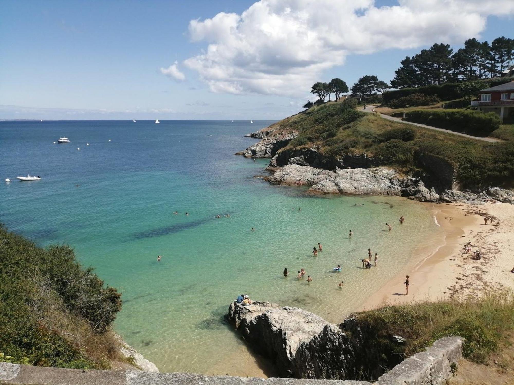 Studio Renove Avec Parking, Wifi, Proche Plage Et Centre - Fr-1-418-93 Le Palais Eksteriør billede